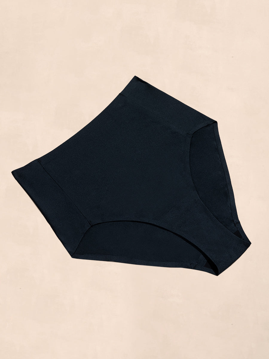 Seamless Stretch Mid-Waist Brief