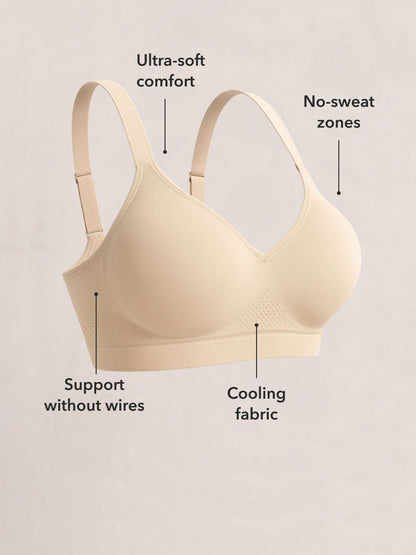 TrueCool Wireless Menopause Bra