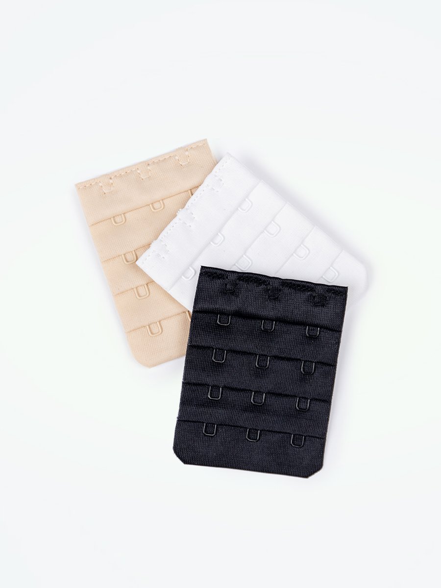 Triple Hook Bra Clasp Extender (3-Pack)