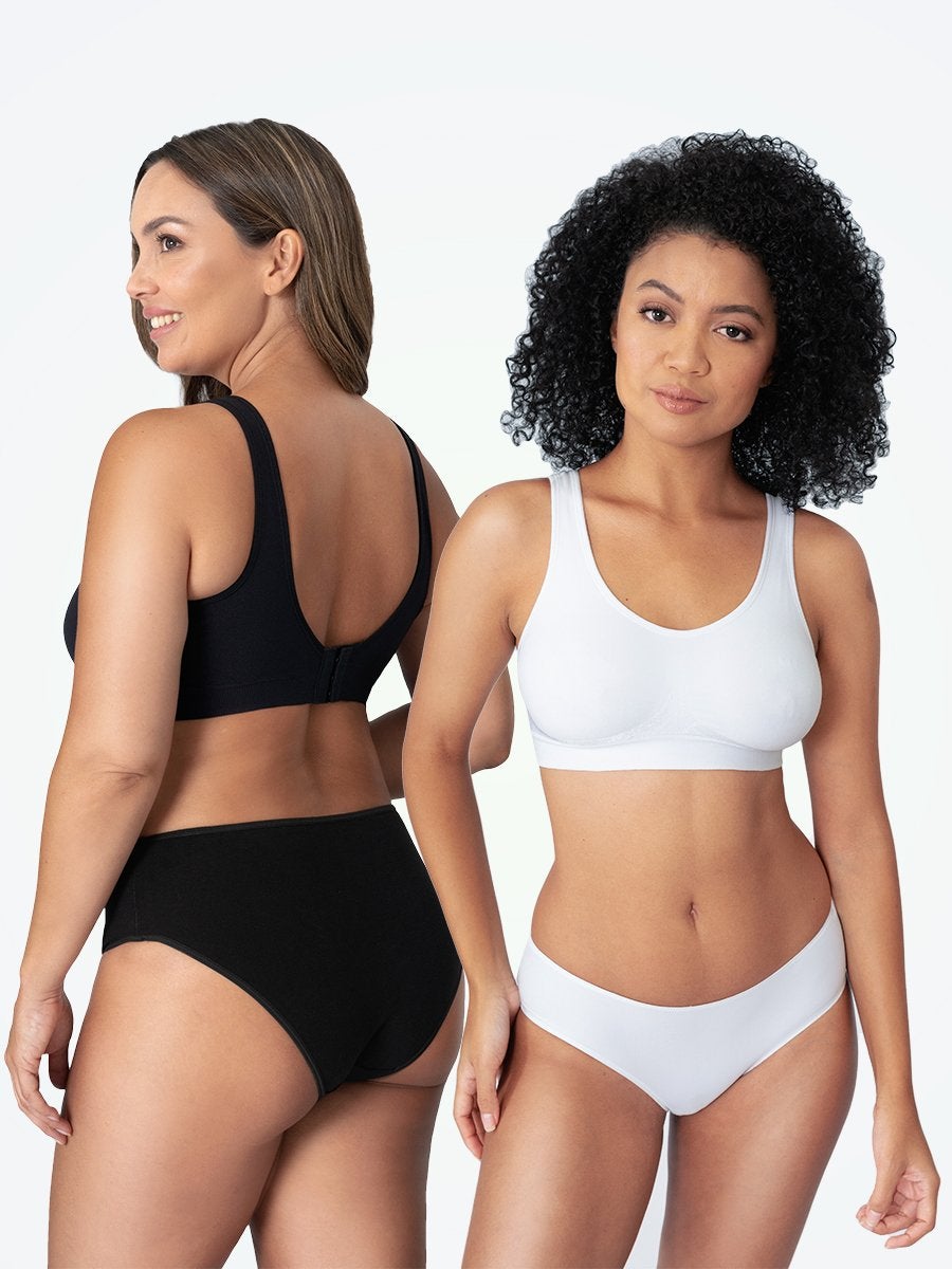 2-Pack Daily Comfort Wireless Shaper Bra
