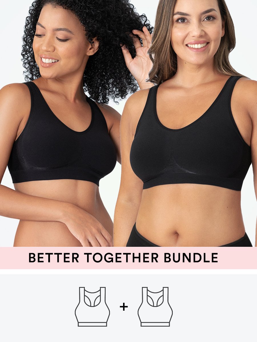 2-Pack Daily Comfort Wireless Shaper Bra