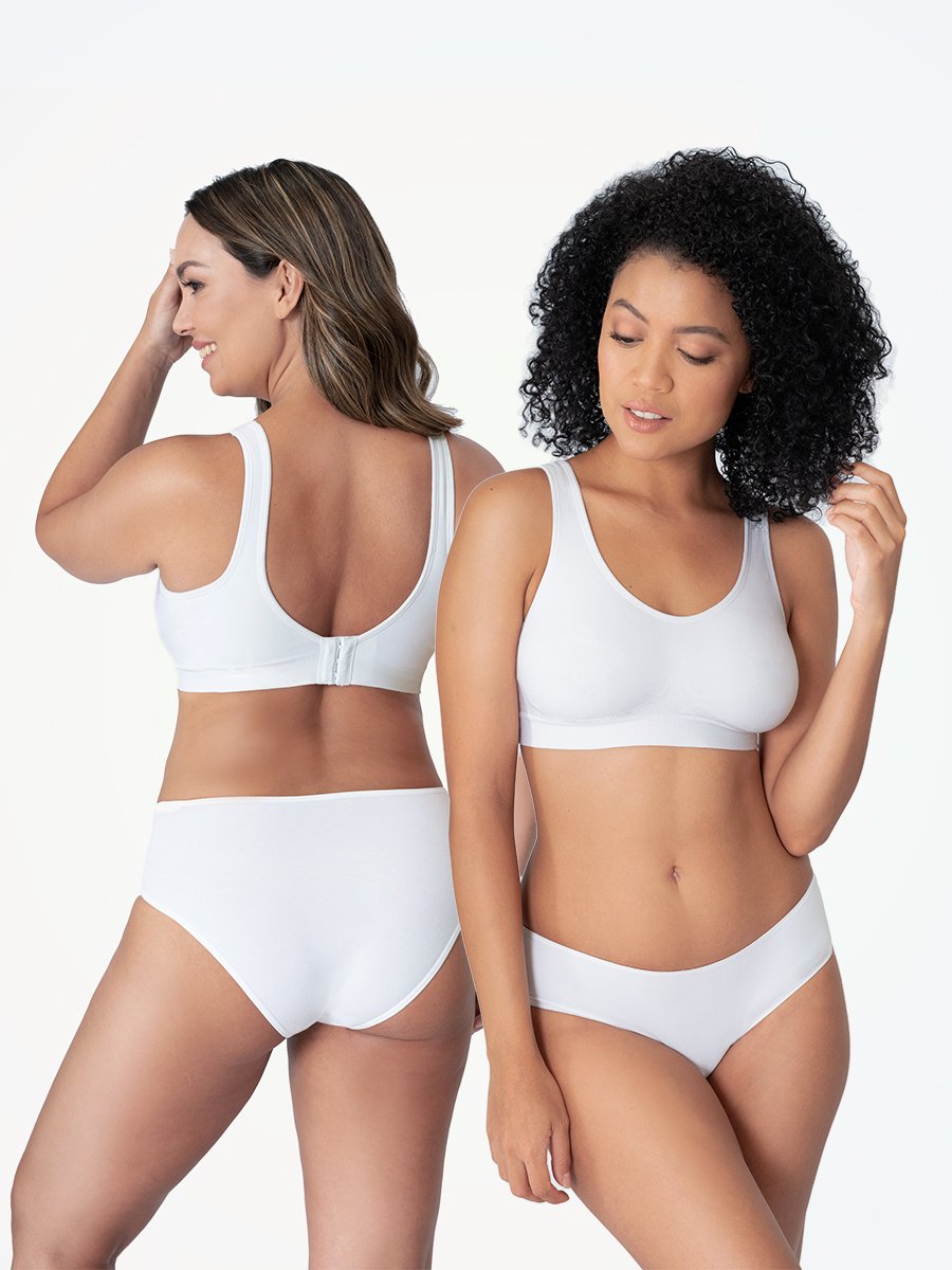 2-Pack Daily Comfort Wireless Shaper Bra