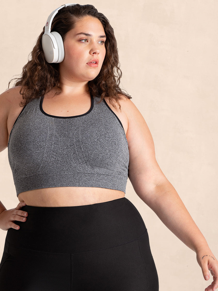 Seamless Racerback Sports Bra