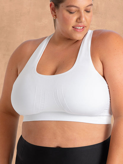 Seamless Racerback Sports Bra