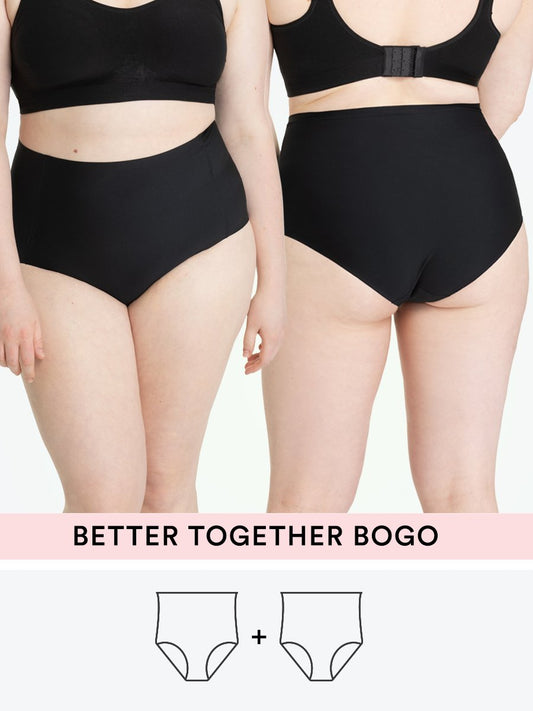 2-Pack Seamless Stretch Mid-Waist Brief
