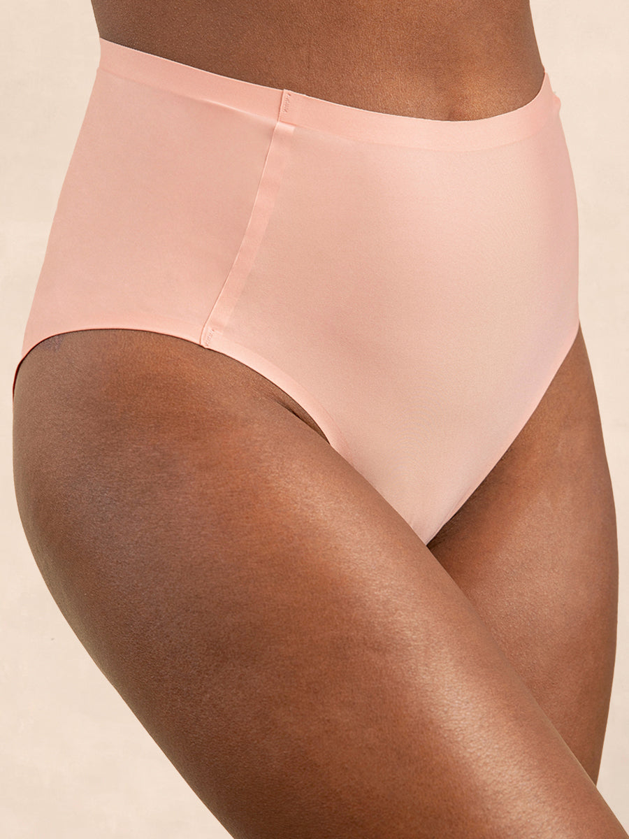 Seamless Stretch Mid-Waist Brief